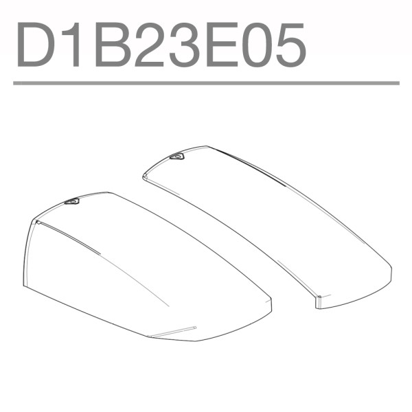 Shad SH23 Aluminium Pannier Cover